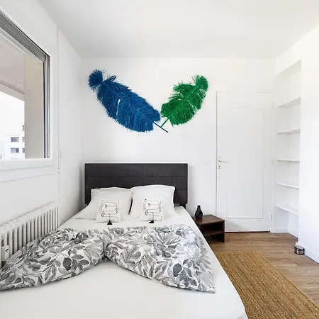 Moderne, Stylee Et Confortable En Centre منزل للإقامة